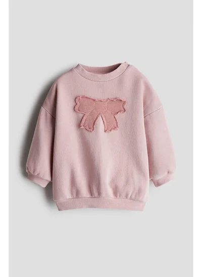 H&M Appliquéd sweatshirt