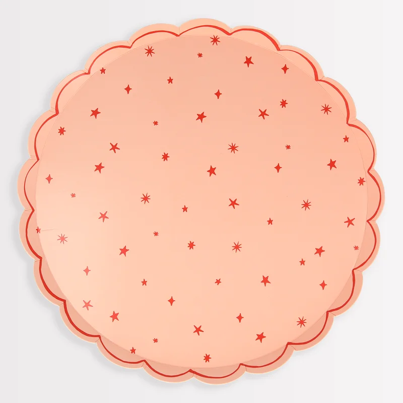 Meri Meri Star Pattern Dinner Plates