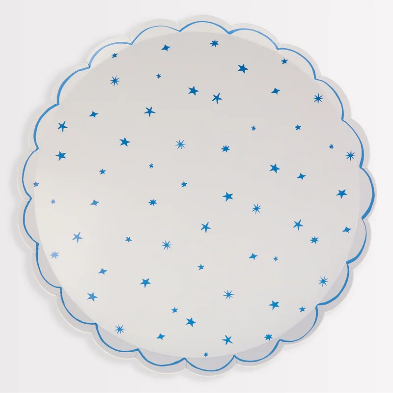 Meri Meri Star Pattern Dinner Plates