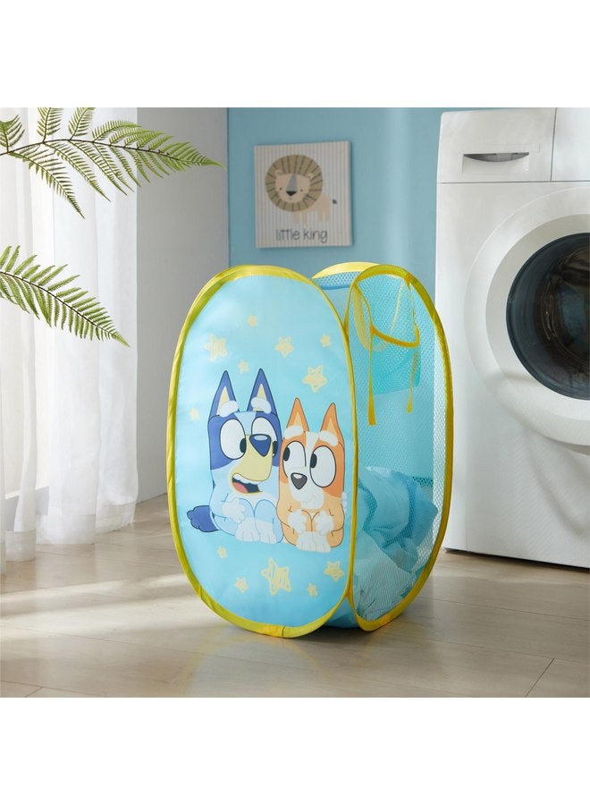 آيديا نوفا سلة هدايا منبثقة من Bluey بمقابض حمل متينة، مع Bluey وBingo، ارتفاع 21 بوصة × عرض 13.5 بوصة × طول 13.5 بوصة - Image 4