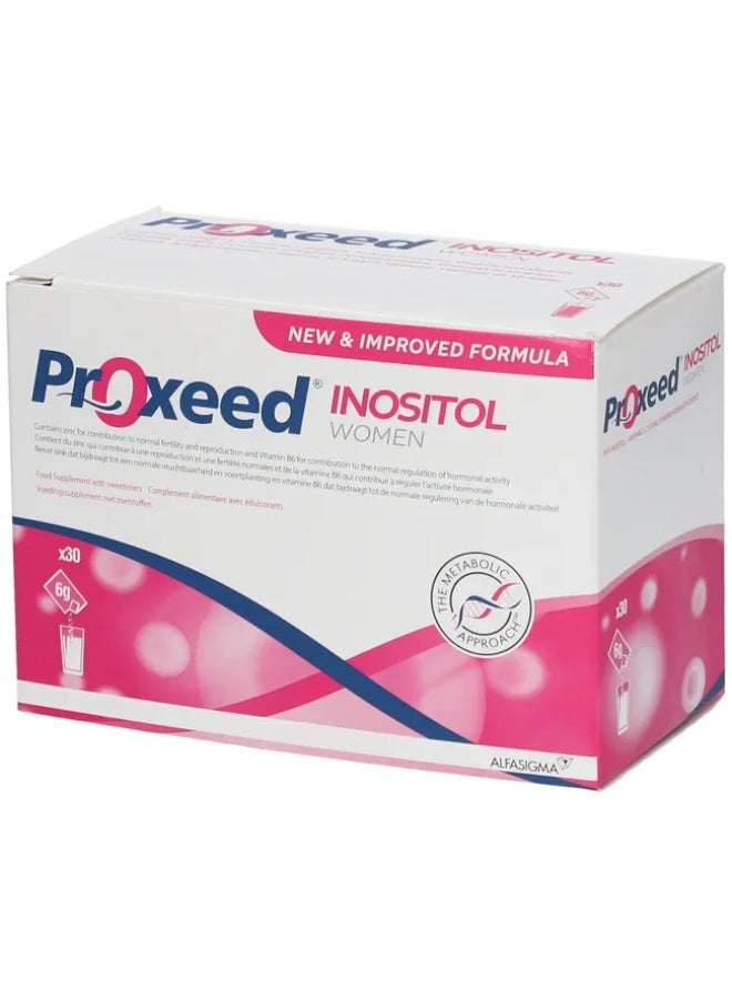 Proxeed Women Inositol – Multivitamins Supplement for Female Support - 30 Sachets - Image 1