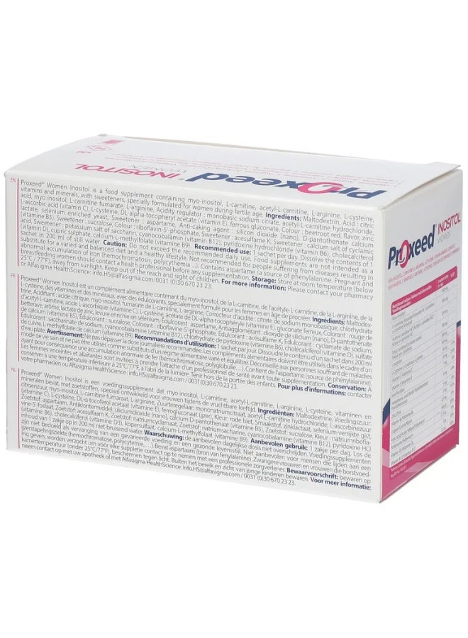 Proxeed Women Inositol – Multivitamins Supplement for Female Support - 30 Sachets - Image 5
