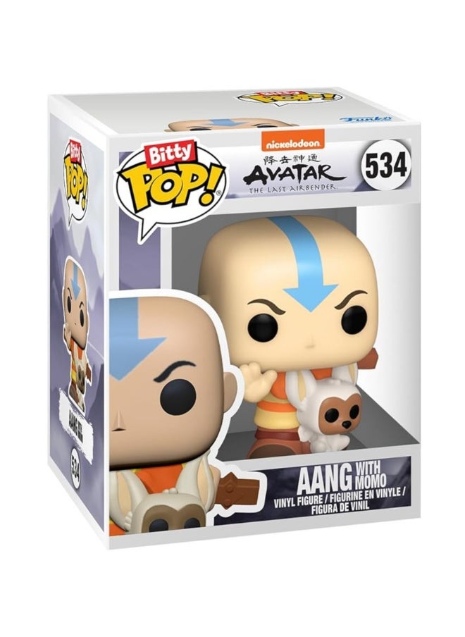 Funko Pop! Nickelodeon Avatar The Last Airbender Bitty Pop! 4-Pack Series 1 with 1 Mystry Figure ( 2.5 cm, Colours May Vary )