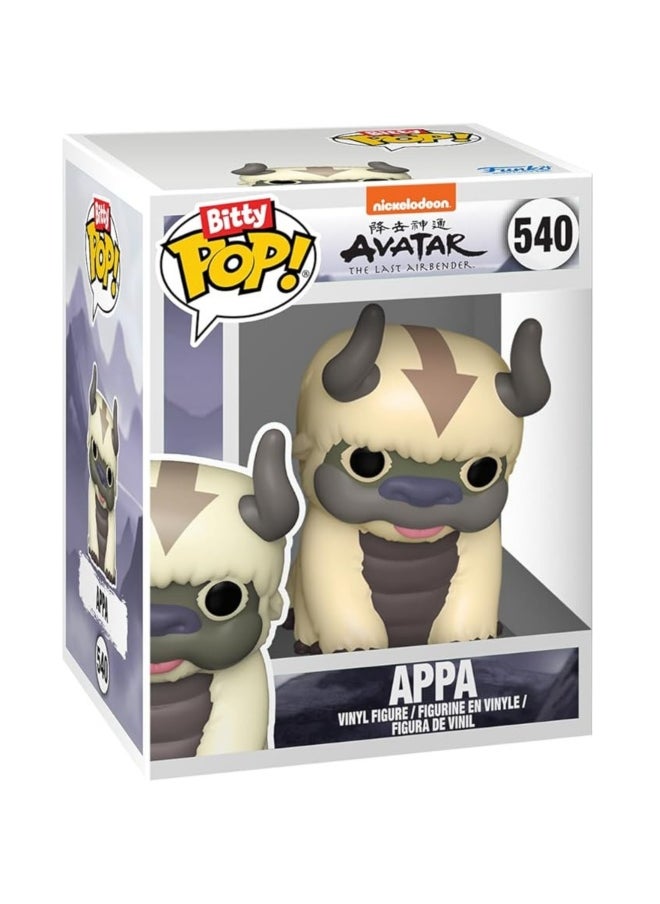 Funko Pop! Nickelodeon Avatar The Last Airbender Bitty Pop! 4-Pack Series 1 with 1 Mystry Figure ( 2.5 cm, Colours May Vary )