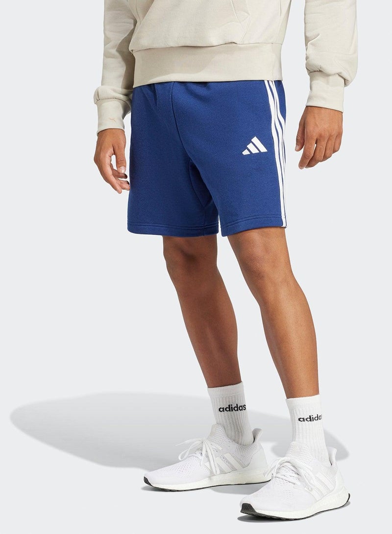 Adidas Essentials Three Stripes French Terry Shorts - Image 5
