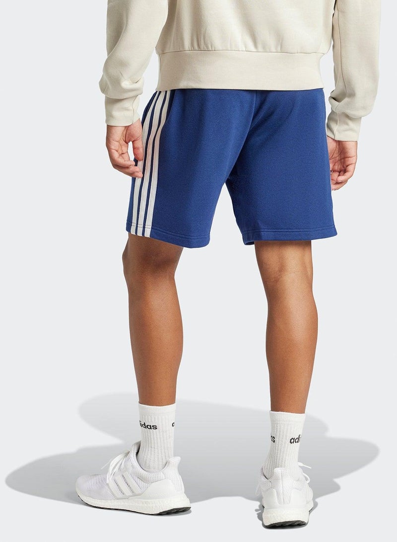 Adidas Essentials Three Stripes French Terry Shorts - Image 2