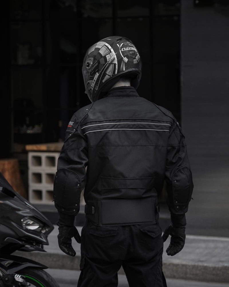 BORLENI Motorcycle Jacket Motorbike Riding Jacket Windproof Motorcycle Full Body Protective Gear Armor - Image 3