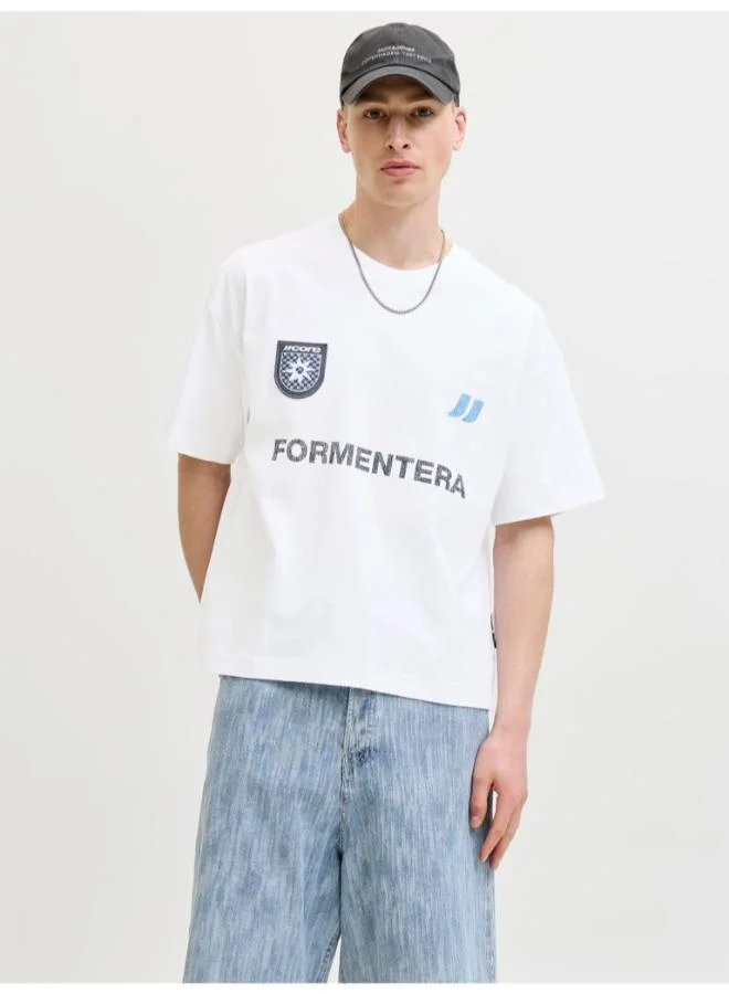 Printed Crew Neck T-Shirt
