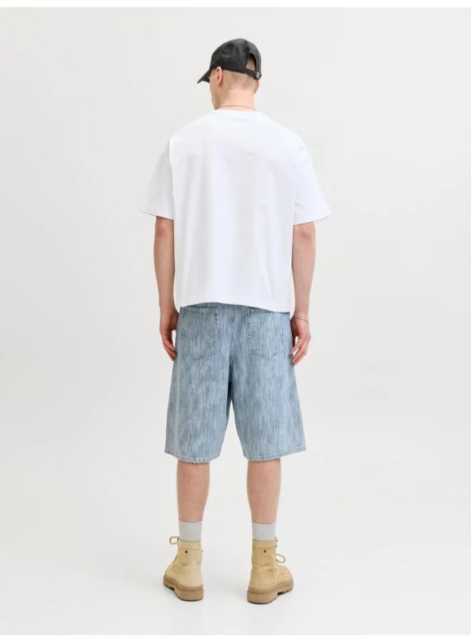 JACK & JONES Printed Crew Neck T-Shirt