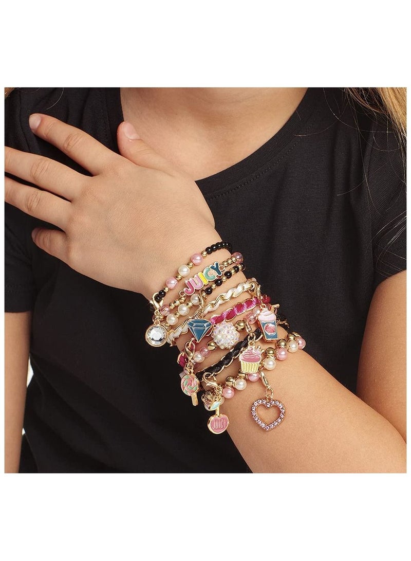 Juicy Couture Jewellery Making Mini Pink & Precious Bracelet Kit - Image 2