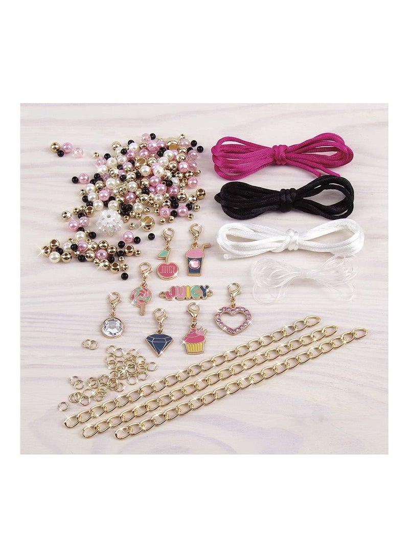 Juicy Couture Jewellery Making Mini Pink & Precious Bracelet Kit - Image 4