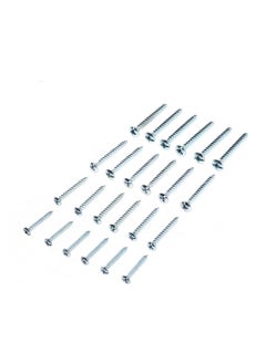LAWAZIM Metal Screw Set - 3 Piece- Drywall Self-drilling Phillips head Steel Zinc plated Sharp point Coarse Thread for Furniture assembly DIY projects Appliance Installation Cabinets Mounting Screws  - Image 4