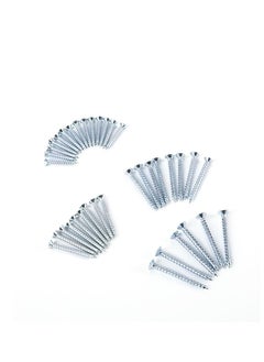 LAWAZIM Metal Screw Set - 3 Piece- Drywall Self-drilling Phillips head Steel Zinc plated Sharp point Coarse Thread for Furniture assembly DIY projects Appliance Installation Cabinets Mounting Screws  - Image 3