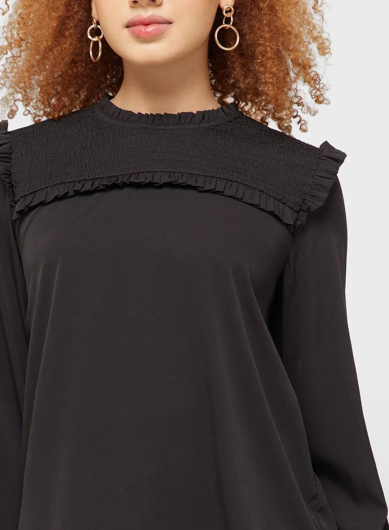 Jacqueline de Yong High Neck Top