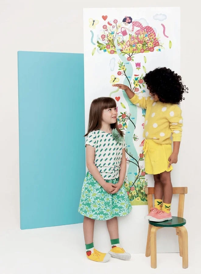 DJECO Young Girl In The Garden Height Chart