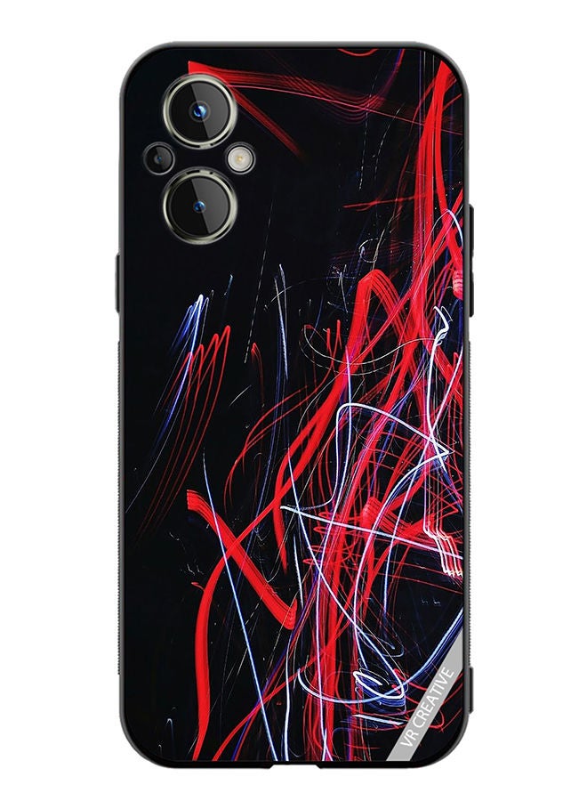 VR CREATIVE Protective Case Cover For OnePlus Nord N20 5G Layers Design Multicolour - Image 1