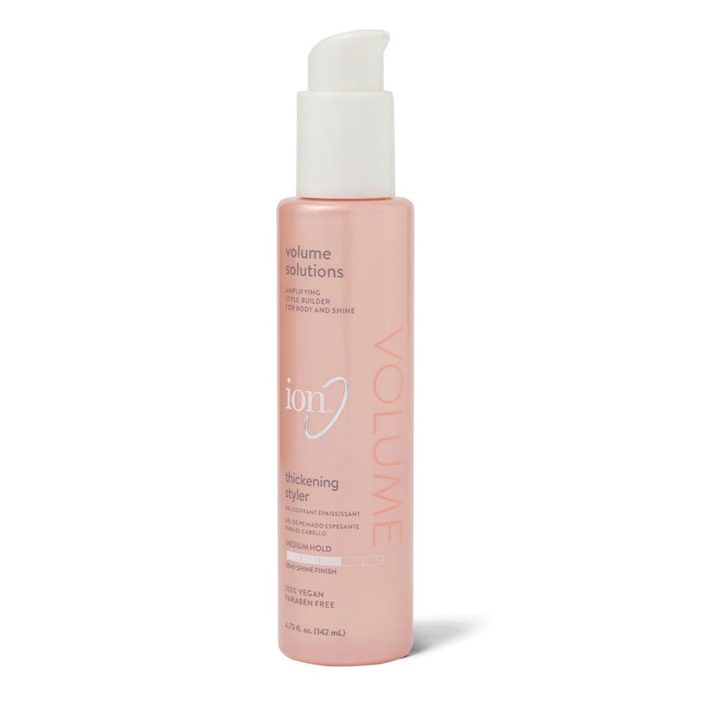 ion Thickening Styler Vegan Light Hold Flexible Control Adds Volume