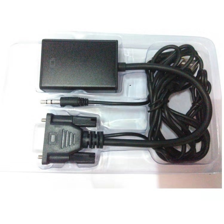 Vga To Hdmi Converter Computer To Tv Adapter Cable Tablet Cable Supports Projector With Audio And Power Supply - Image 4