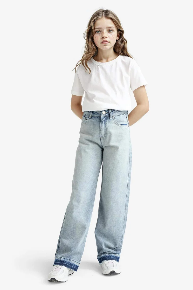 ديفاكتو Girl 90s Wide Leg Jeans