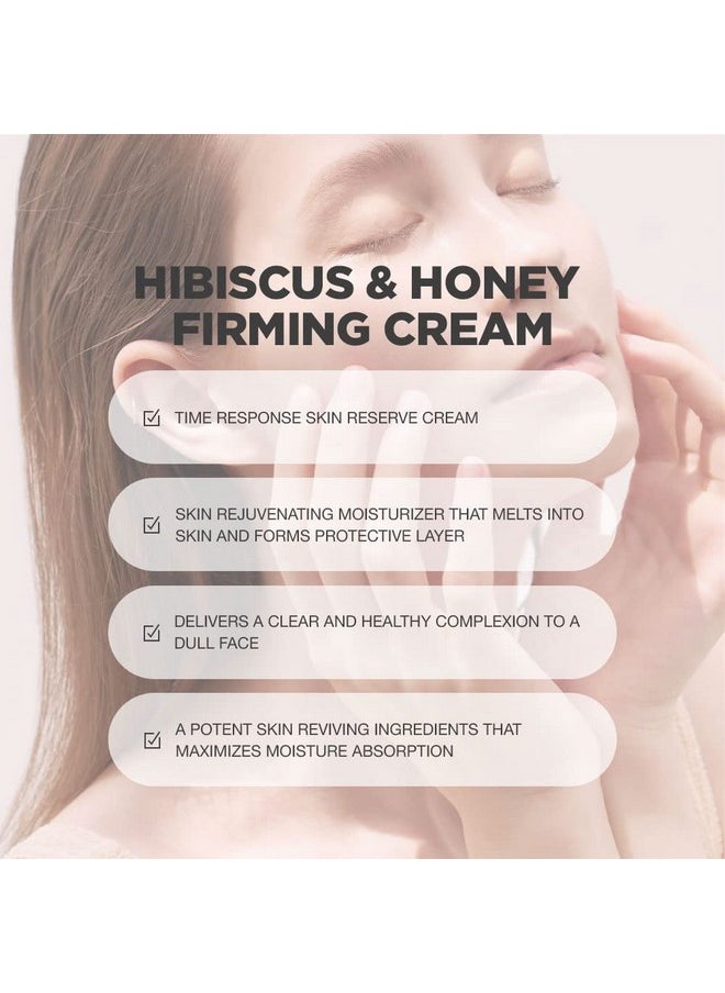 Proot Hibiscus And Honey Firming Cream Concentrated Complex Lightweight Neck Firming Cream For Sensitive And All Skin Type Formulated With Collagen Centella Asiatica And Other Natural Ingredients  - Image 5