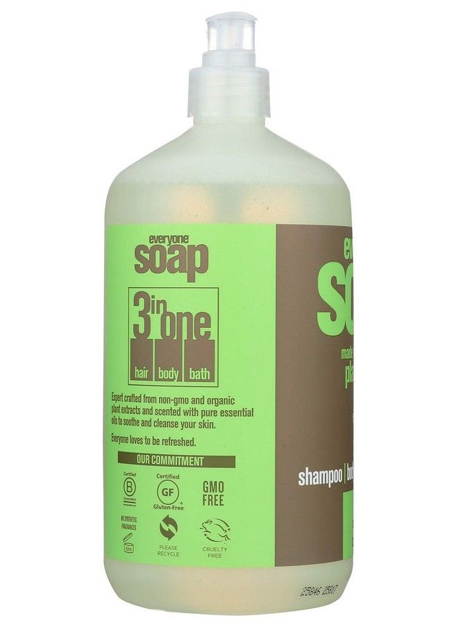 EO Products Natural Everyone Hand Soap Liquid Mint And Coconut 32 Ounce  - Image 4