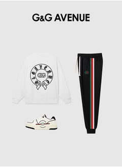 G&G AVENUE Men's Lovely Sweatshirt-Fashion, Round Neck Pullover Sweater, Casual Long Sleeve Sweatshirts, Street Sweater Top  - Image 5
