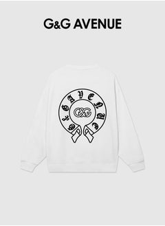 G&G AVENUE Men's Lovely Sweatshirt-Fashion, Round Neck Pullover Sweater, Casual Long Sleeve Sweatshirts, Street Sweater Top  - Image 3