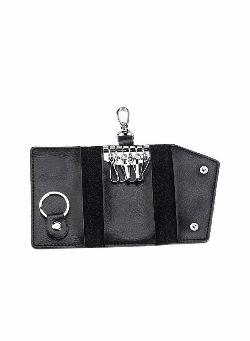 Key Case, Genuine Leather Bag Wallet Holder for Man and Lady