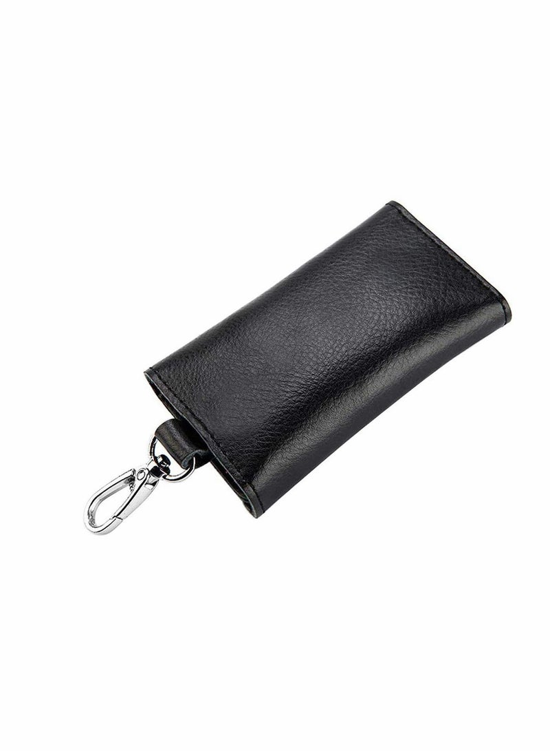 Key Case, Genuine Leather Bag Wallet Holder for Man and Lady