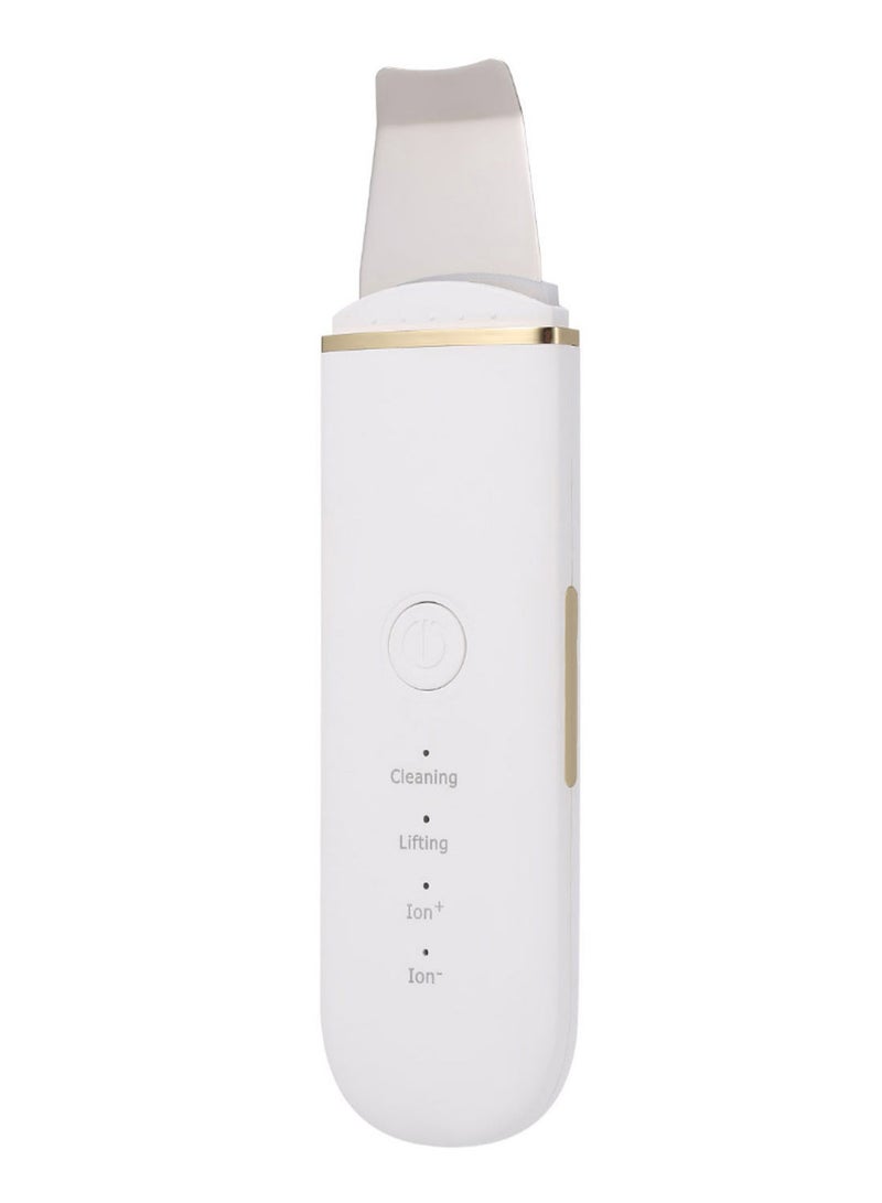 NIBEMINENT Cordless Pore Cleanser Facial Massager White/Silver - Image 2