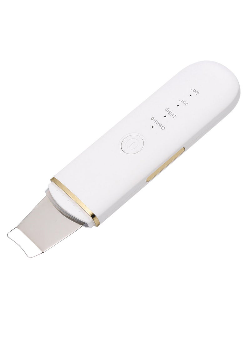 NIBEMINENT Cordless Pore Cleanser Facial Massager White/Silver - Image 1