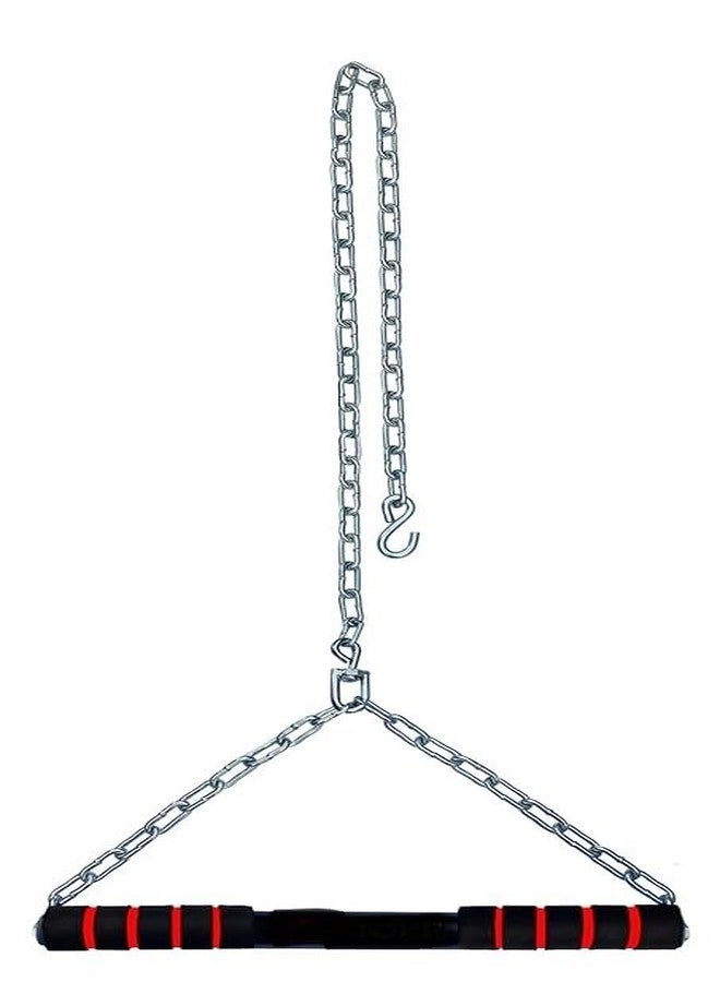 FIRST CHOICE Hanging bar Hanging Chain Rod Pull Up bar For Height Increase Heavy Duty For Kids, Adult (4FT) - Image 4