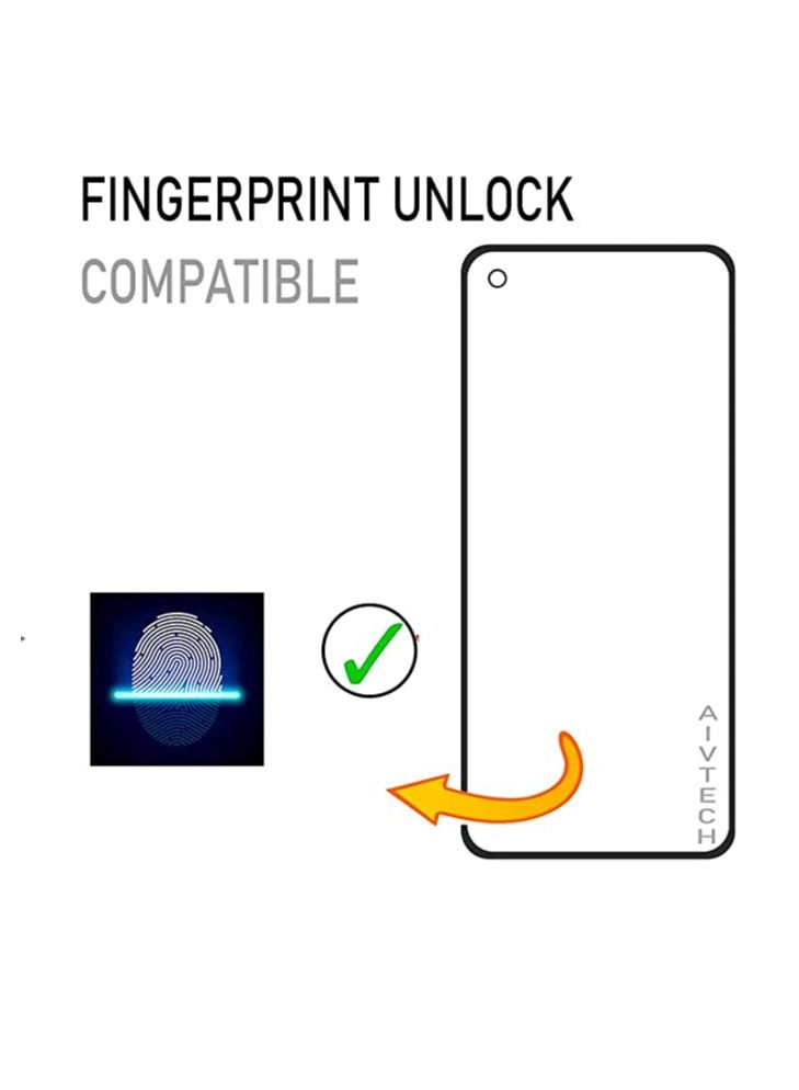 Phone Planet OnePlus Nord N10 5G Screen Protector Glass Full Glue Tempered Screen Guard Anti-Fingerprints Shatter-Resistant - Image 2