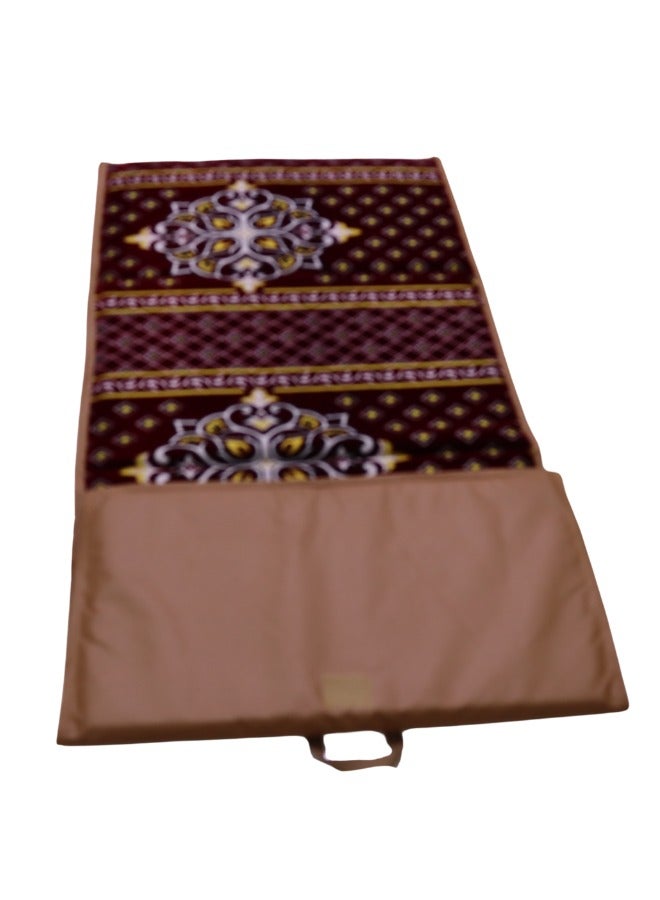 SMART HOME Camping mat - Premium padded and soft-to-the-touch mat with beautiful patterns and double stitching. Waterproof Tanzanian fabric underlay, 200x80x5 cm - Image 3