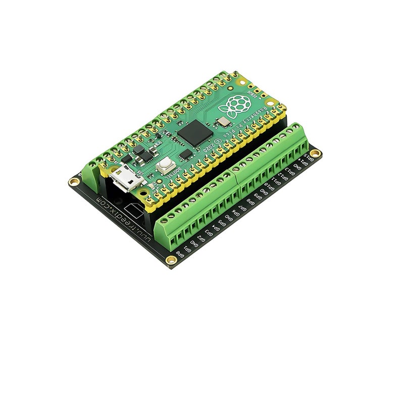 Treedix لوحة تفكيك Treedix لـ Raspberry PI PICO درع PCB مرن مع كتلة طرفية وموصل دبابيس - Image 1