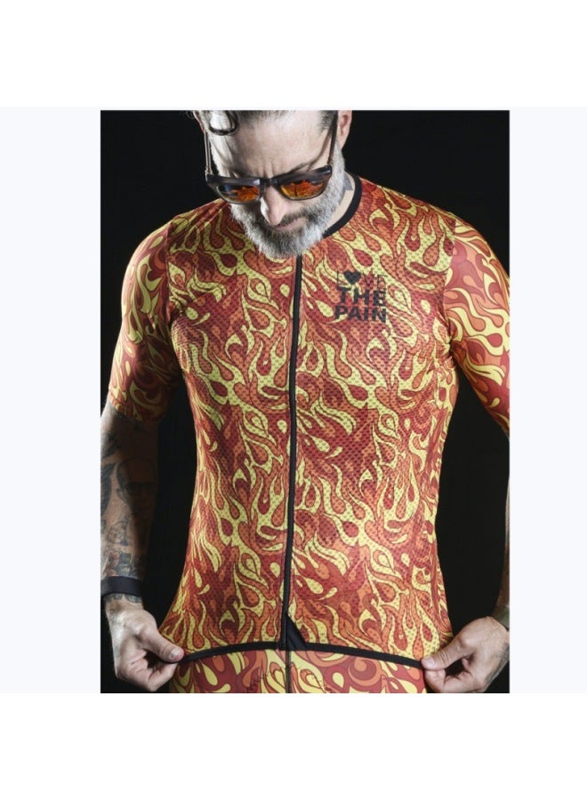 Hot Love The Pain Riding Suit Men's Sweat-absorbent Breathable Quick-drying Riding Suit