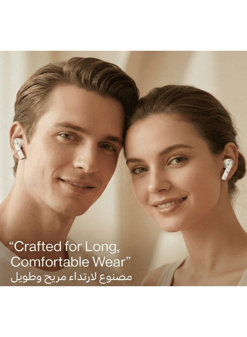 MRA 7-Day Battery Bluetooth Earbuds, Stereo TWS Wireless Earphones, 13mm Drivers for Deep Bass, Waterproof, Mic, Lightweight, iOS Android Compatible, for Gym, Running, Office Calls, Commuting, Music - Image 5