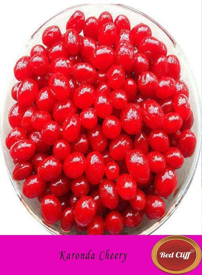 Red Cliff Karonda Red Cherries/Glazed Candied Cherry Fruit/Ideal for Cakes & Cookies Decoration & Garnishing | 250g | (Karonda Cherry 250g) - Image 2