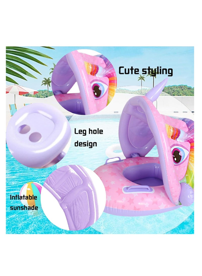 MUMS PLANET Let your child's first water experiences be safe, fun, and full of joy: Our float, specially designed to provide complete support and sun protection, allows their first aquatic adventures to begin with confidence and a smile.  - Image 4