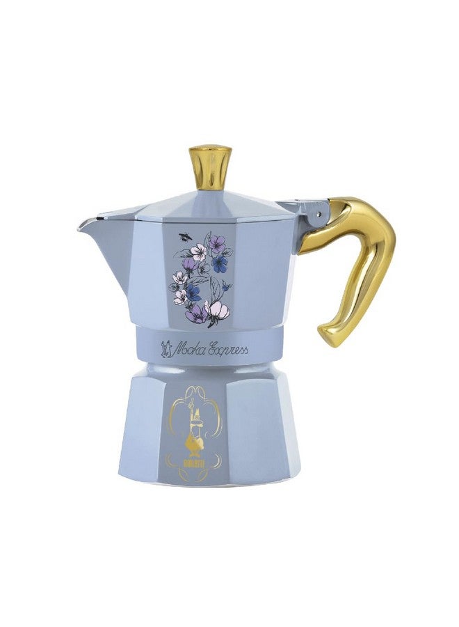 BIALeTTI Bialetti - Moka Express Bridgerton: Iconic stovetop Espresso Maker - Official Netflix License, 3 Cups (4.3 oz.), Aluminum  - Image 2