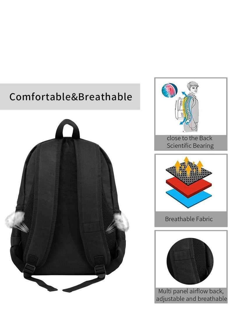 Y&D - 3-piece set Smiling Critters Anime Backpacks Smiling Critters Lightweight Backpacks Meal Bags Pen Bags Cute CatNap Cartoon Stuffed Anime Smiling Critters backbags - Image 1