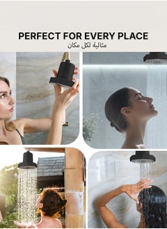 Nayra Skin co Nayra Premium Shower Head with High Pressure & Filter – Removes 98% Chlorine, Heavy Metals & Impurities, Hydrates Skin & Hair, Universal Fit, High Pressure, Ideal for Sensitive Skin  - Image 3