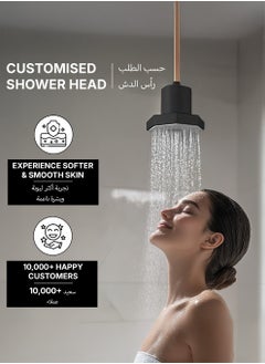 Nayra Skin co Nayra Premium Shower Head with High Pressure & Filter – Removes 98% Chlorine, Heavy Metals & Impurities, Hydrates Skin & Hair, Universal Fit, High Pressure, Ideal for Sensitive Skin  - Image 5