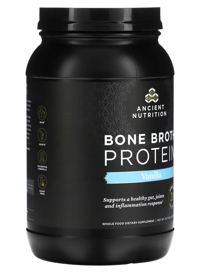 Ancient Nutrition بروتين مرق العظام بنكهة الفانيليا 2.2 رطل (984 جرام) - Image 2