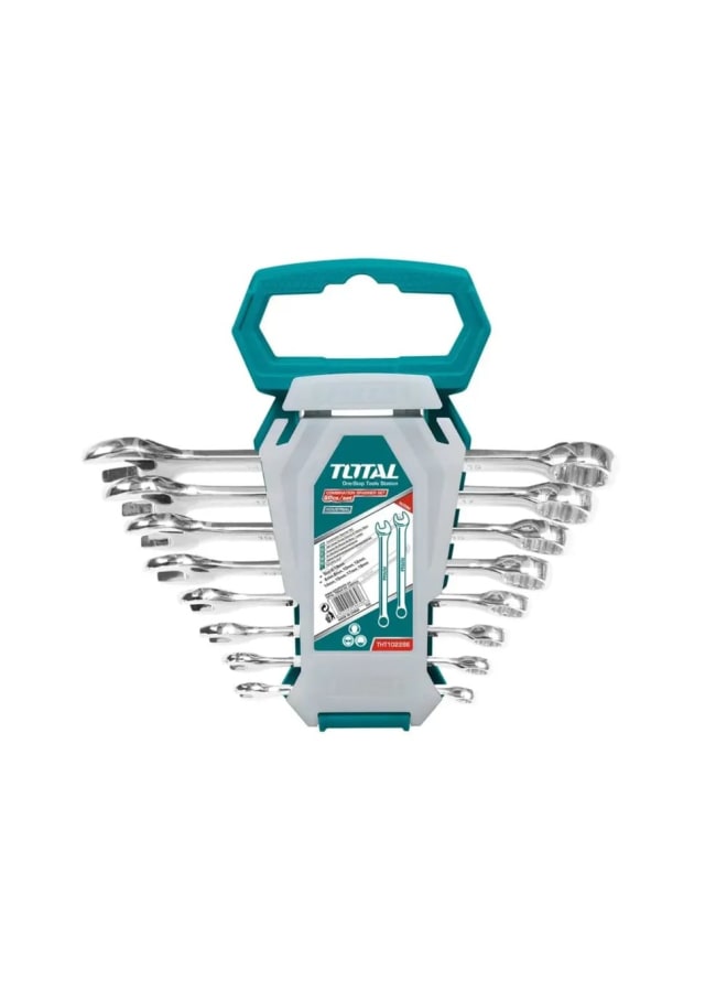 Total 8-piece one-way and one-way wrench set