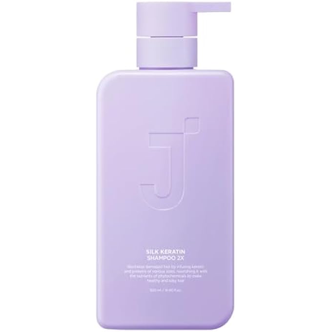 Silk Keratin Shampoo 2X 500ml
