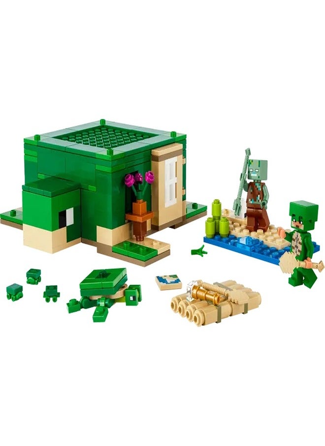 LEGO LEGO - Minecraft The Turtle Beach House 234 Pieces - 21254  - Image 1