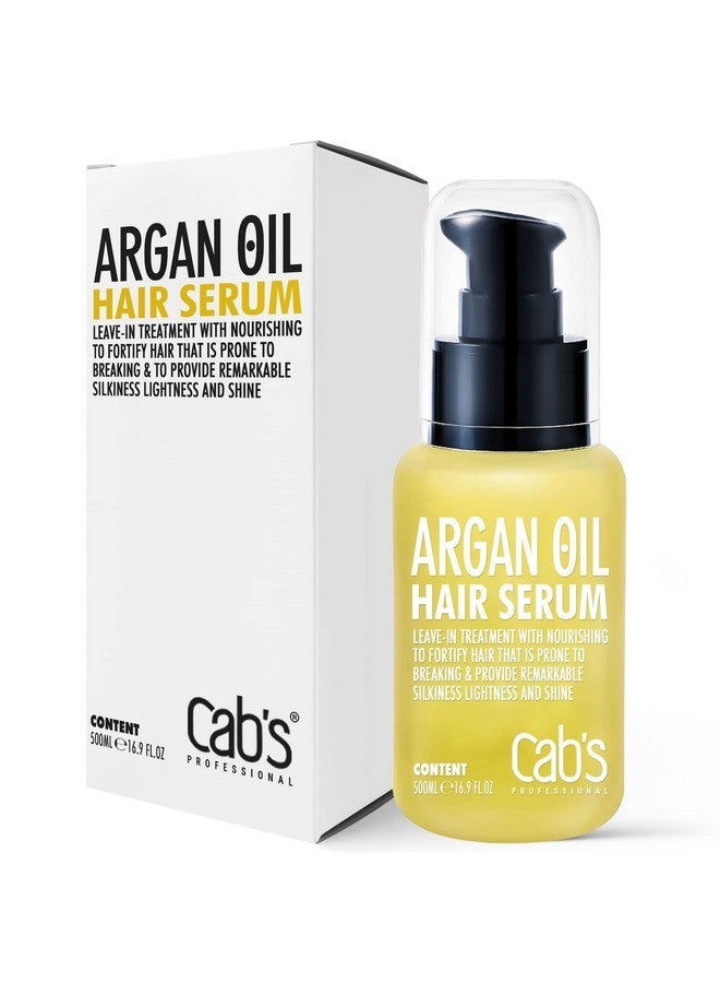 Cab's Argan Oil Hair Oil - Frizzy Control for Dry, Damaged & Coarse Hair, Nourishing and Repair Hair Shine - Paraben Free, Sulfate Free 1.69 fl oz (hair serum with box) - Image 1