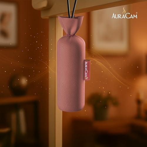 AuraCam Gold Standard Camphor Pod Cone (Oudh) - Set of 2 - Camphor Pod Air freshener For Room, Car, Bathroom, Office & Toilet - Image 4