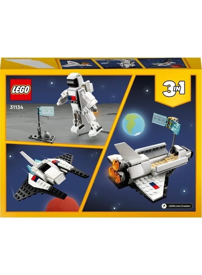 LEGO Creator 3 in 1 Space Shuttle & Spaceship Toys 31134 (Age 6+, 144 Pieces) - Image 2